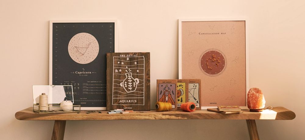 Other wall decoration - The Zodiac - Astrology Collection by Miss Wood - MISS WOOD