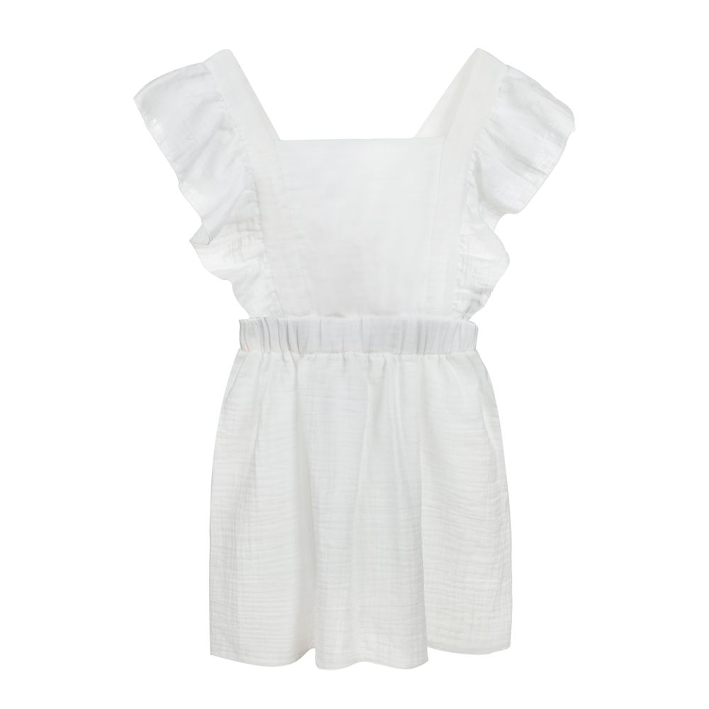Children's fashion - Cotton muslin spring dress U64 - ANDER
