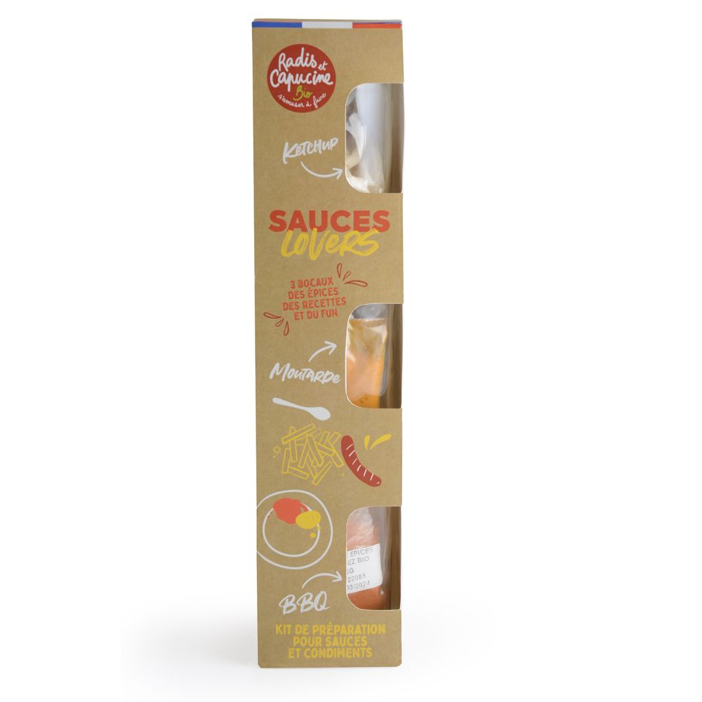 Delicatessen - kit to Make your Ketchup and Dijon Mustard Bio - RADIS ET CAPUCINE