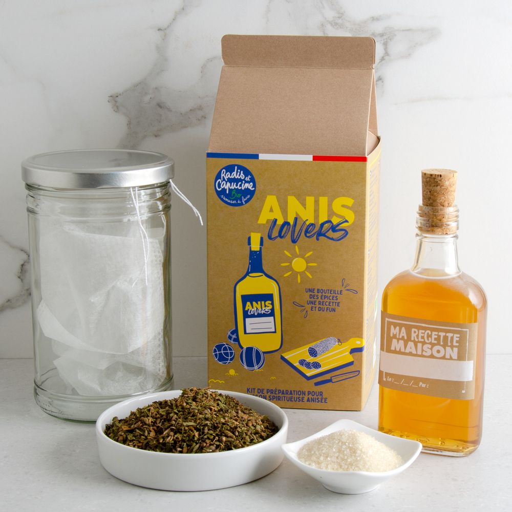 Cadeaux - Kit Anis Lovers - RADIS ET CAPUCINE