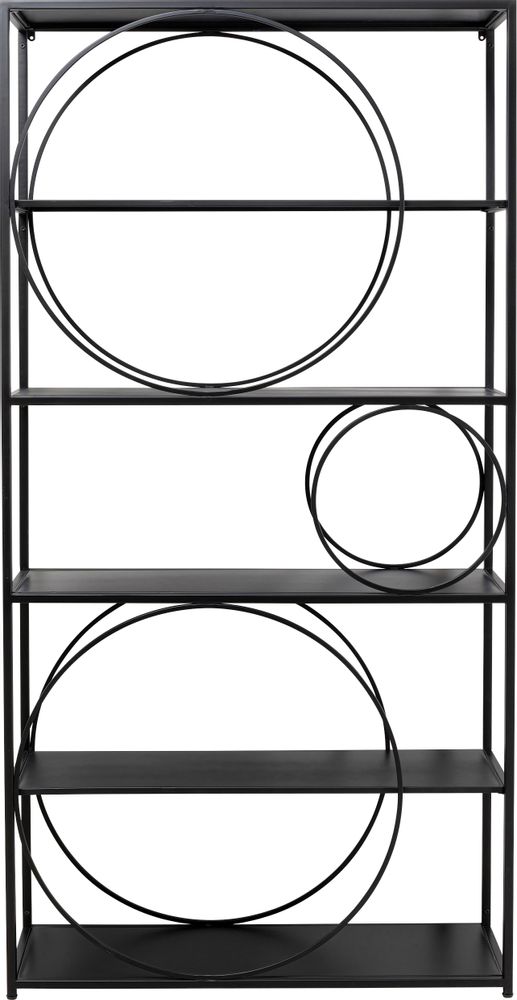 Etagères - Etagère Circle noir 100x200cm - KARE DESIGN