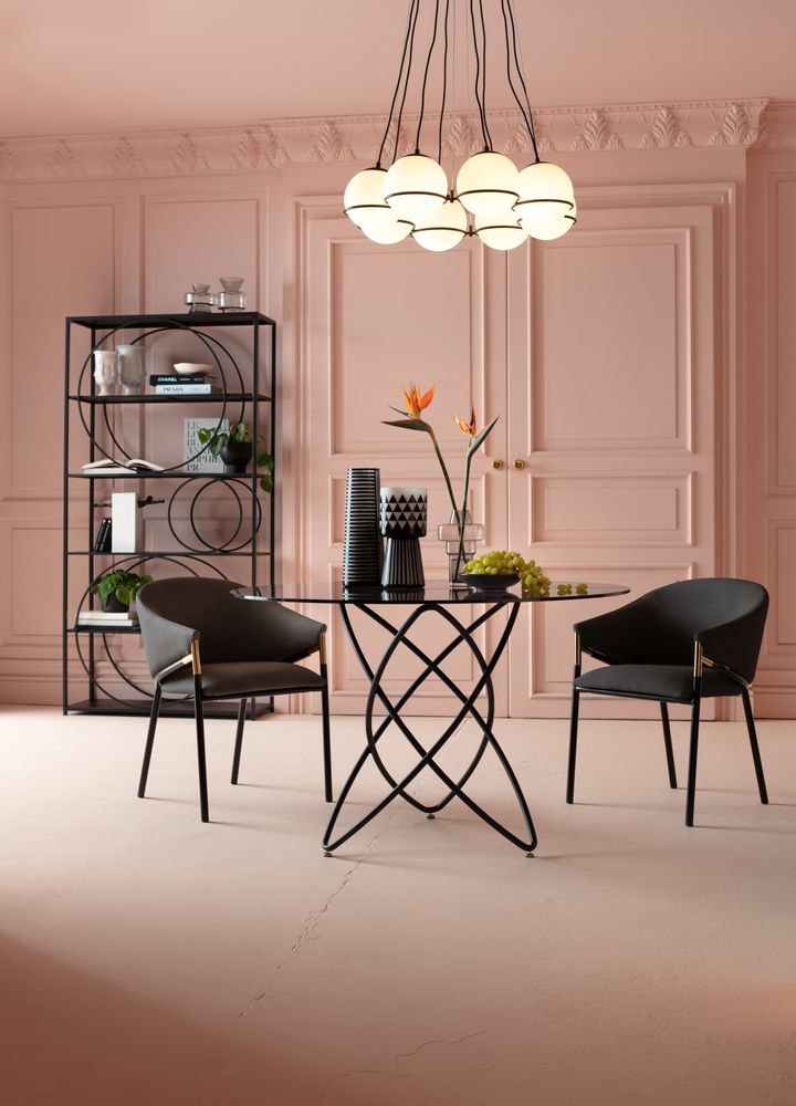 Etagères - Etagère Circle noir 100x200cm - KARE DESIGN