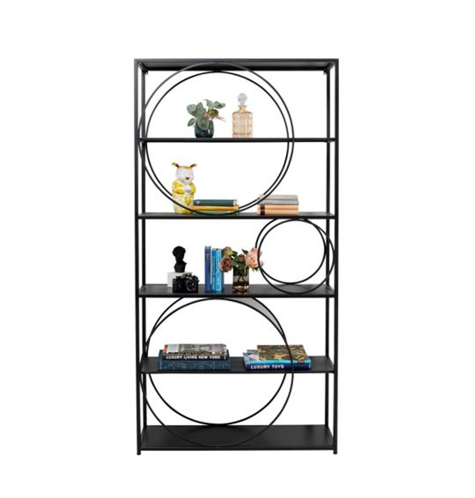 Etagères - Etagère Circle noir 100x200cm - KARE DESIGN