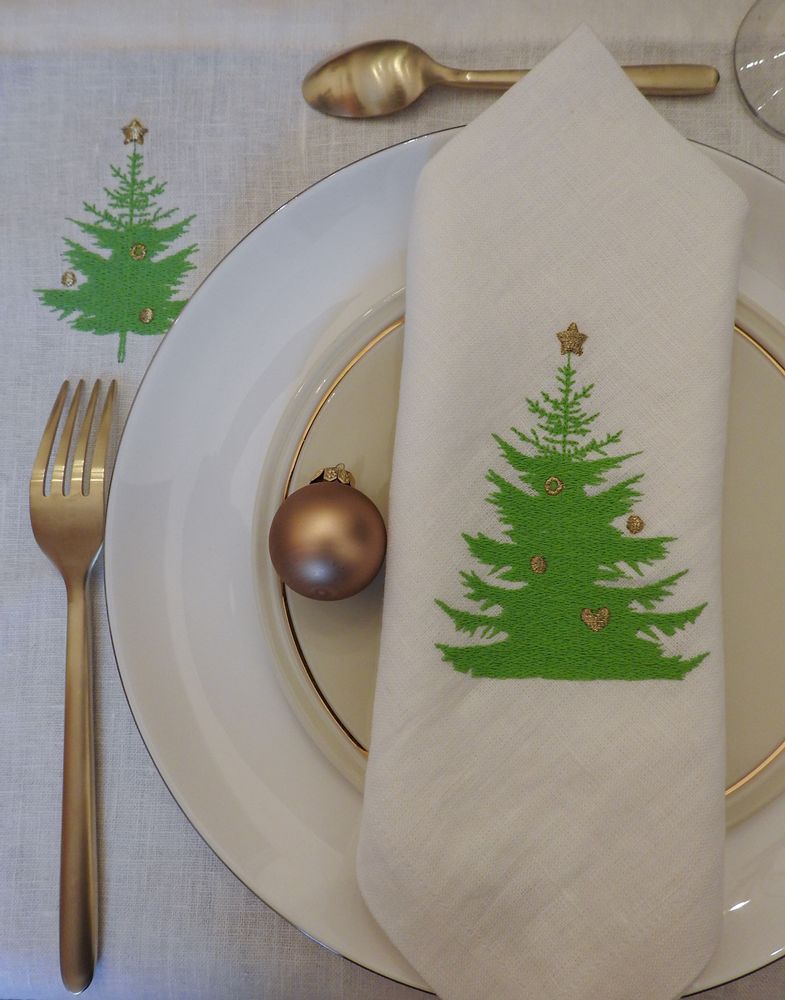 Table linen - CHRISTMAS TREE placemat - ARTIPARIS