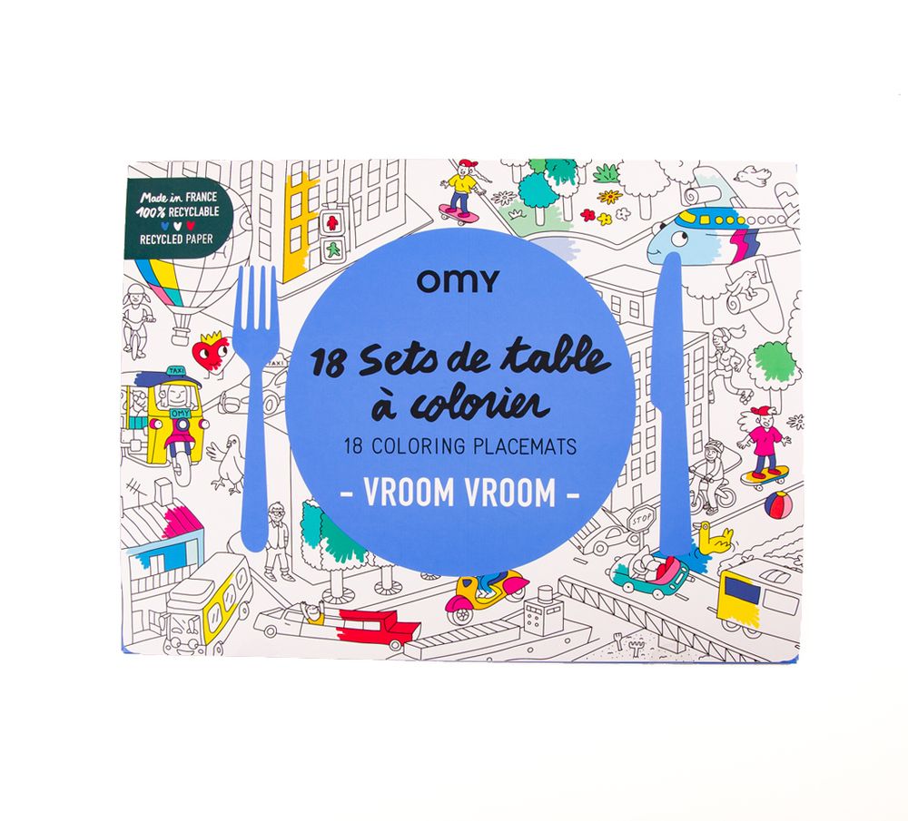 Stationery - COLORING POSTER - ABC - OMY