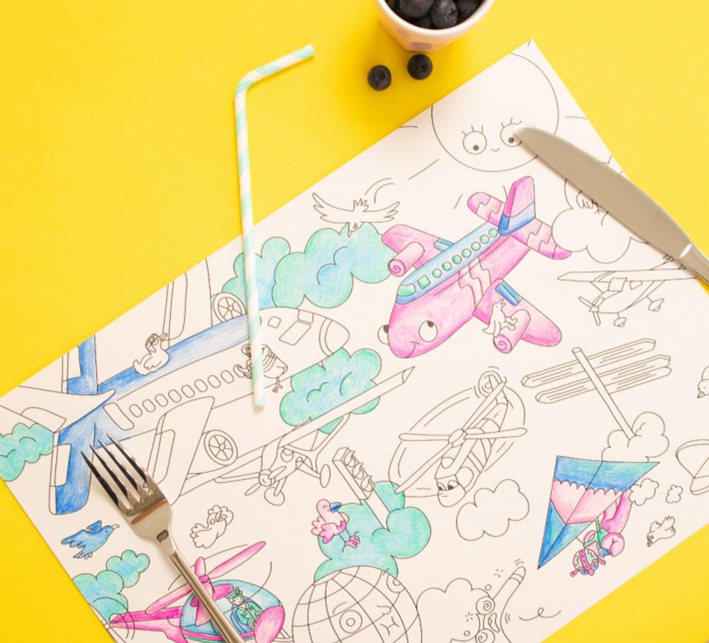 Stationery - COLORING POSTER - ABC - OMY