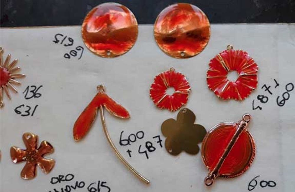 Bijoux - Filigrane personnalisable, rubans, galeries, sujets décoratifs et accessoires techniques en laiton - MENONI