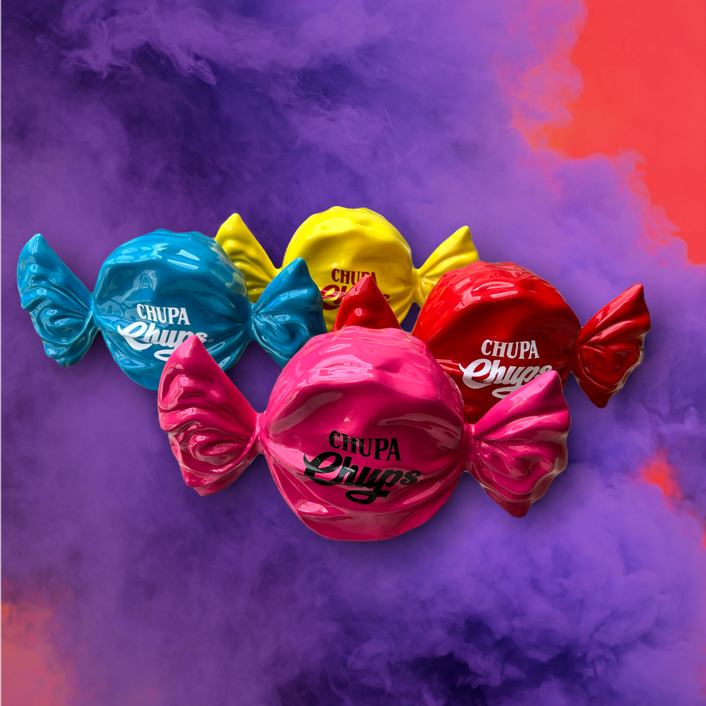 Objets design - Bonbon Chupa Chups Framboise - DESIGN BY JALER