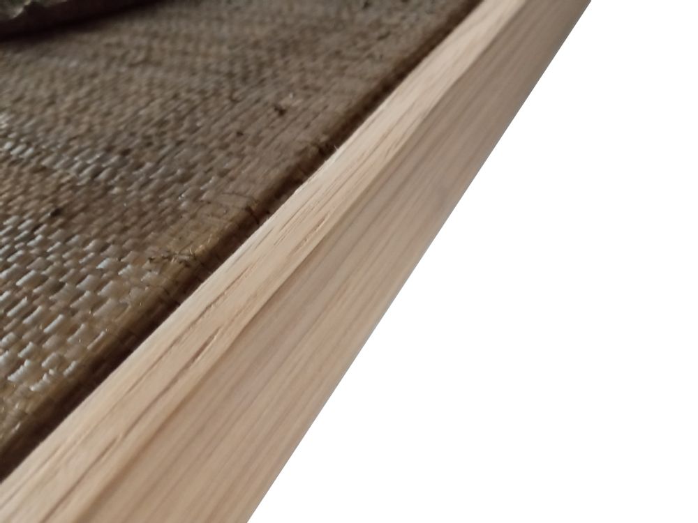 Other wall decoration - SAM Bagor Fluted Wall Decor Square Brown - SIJI LIFESTYLE