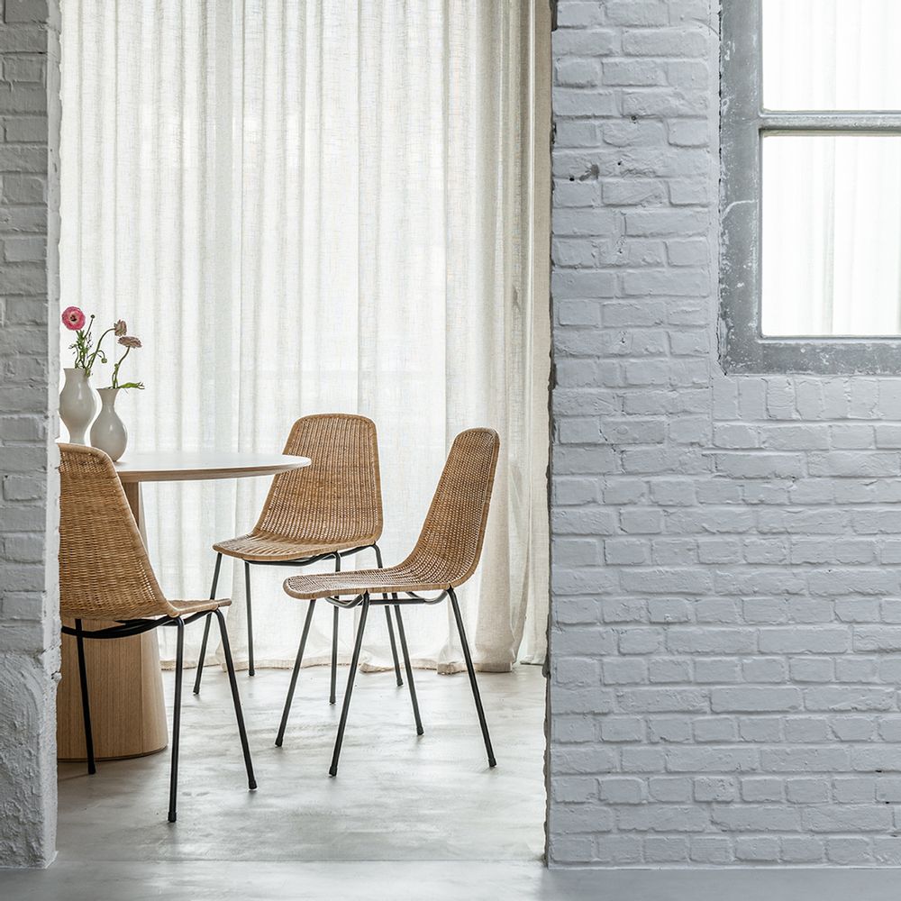 Chairs - Basket chair in slimit natural - FEELGOOD DESIGNS