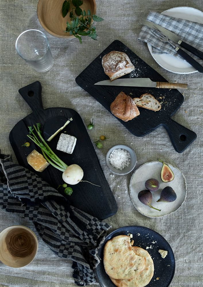 Cutlery set - Black chopping boards - LAURA LIVING