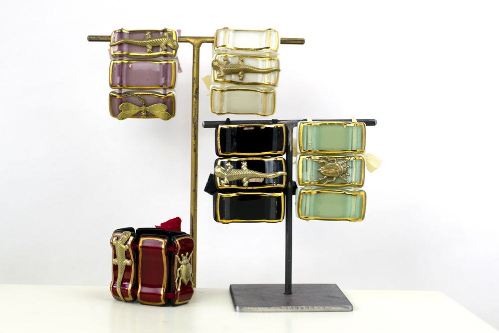 Jewelry - "Lizard" Bracelet - VETROFUSO DI DANIELA POLETTI