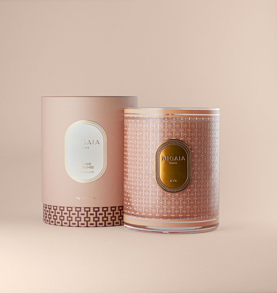 Bougies - GRANDE BOUGIE PARFUMÉE AVA - BUGAIA
