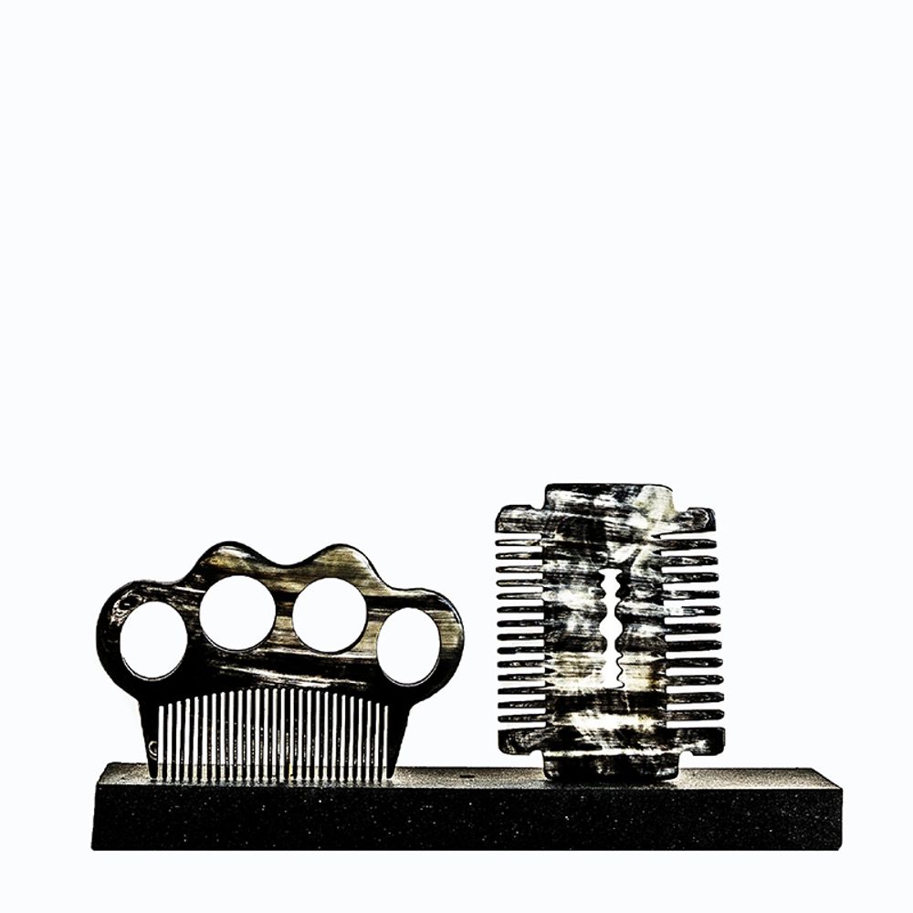 Bijoux - Peigne en corne - Gorille - COUCOT