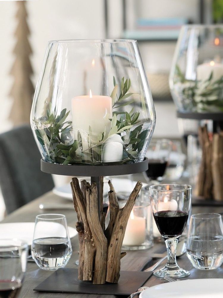 Décorations florales - Photophore Raisa - WOHNMANUFACTUR GRUNBERGER