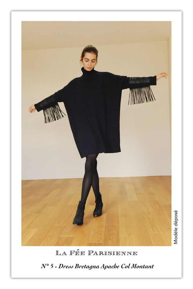 Prêt-à-porter - Pull Bretagna Franges - LA FÉE PARISIENNE