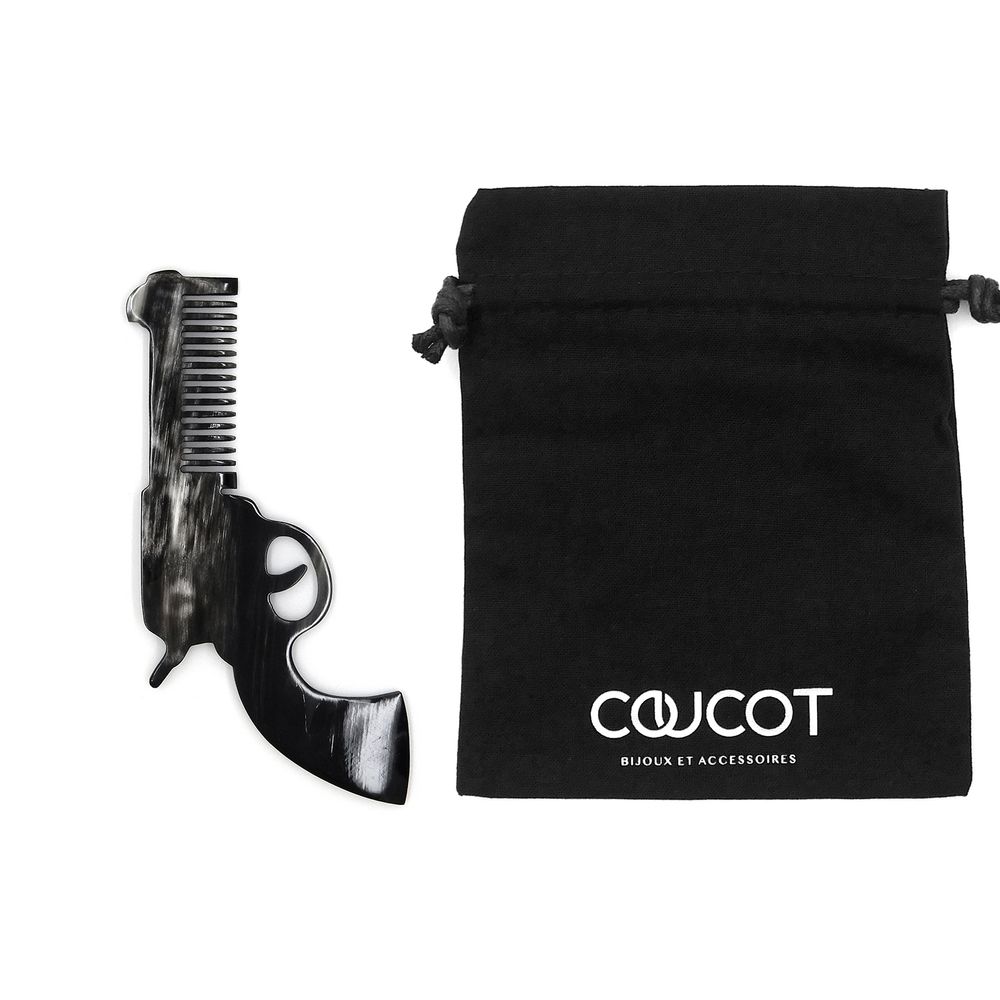 Bijoux - Peigne en corne - Gorille - COUCOT