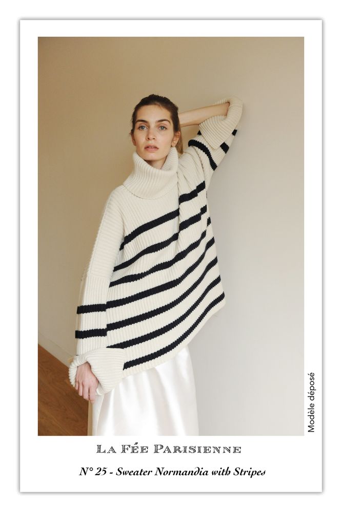 Prêt-à-porter - Pull NORMANDIA - LA FÉE PARISIENNE