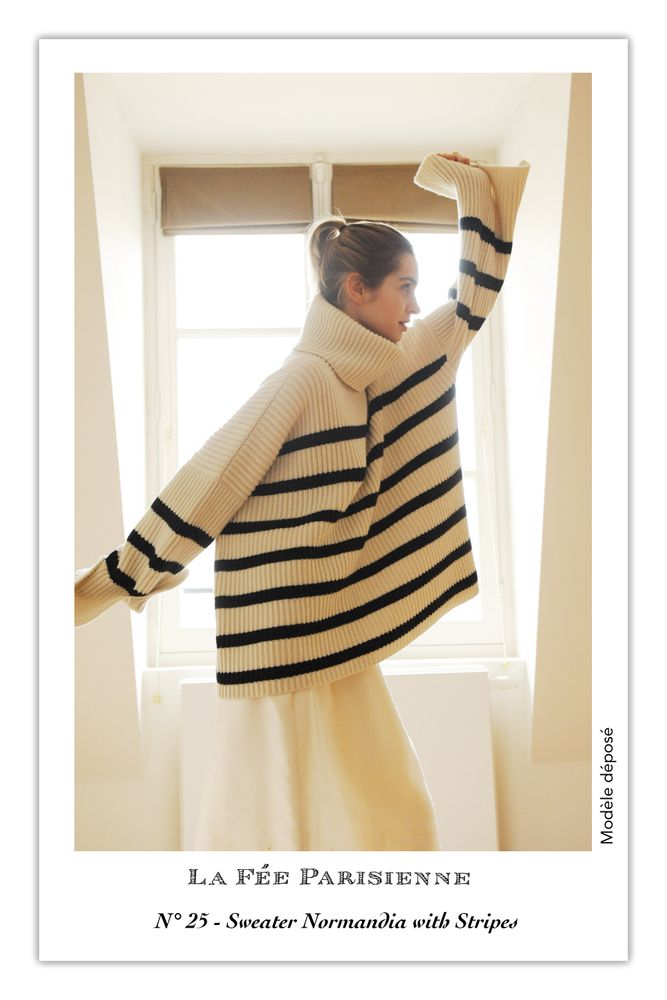 Prêt-à-porter - Pull NORMANDIA - LA FÉE PARISIENNE