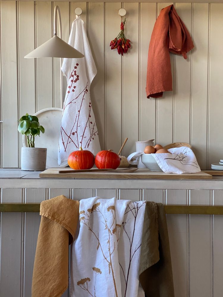 Torchons - Lavette de lin, lavé doucement - DOROTHEE LEHNEN