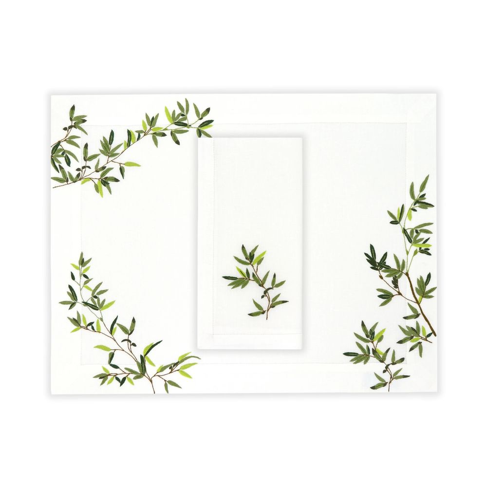Serviettes de bain - SET DE TABLE + SERVIETTE PAPYRUS - D.PORTHAULT