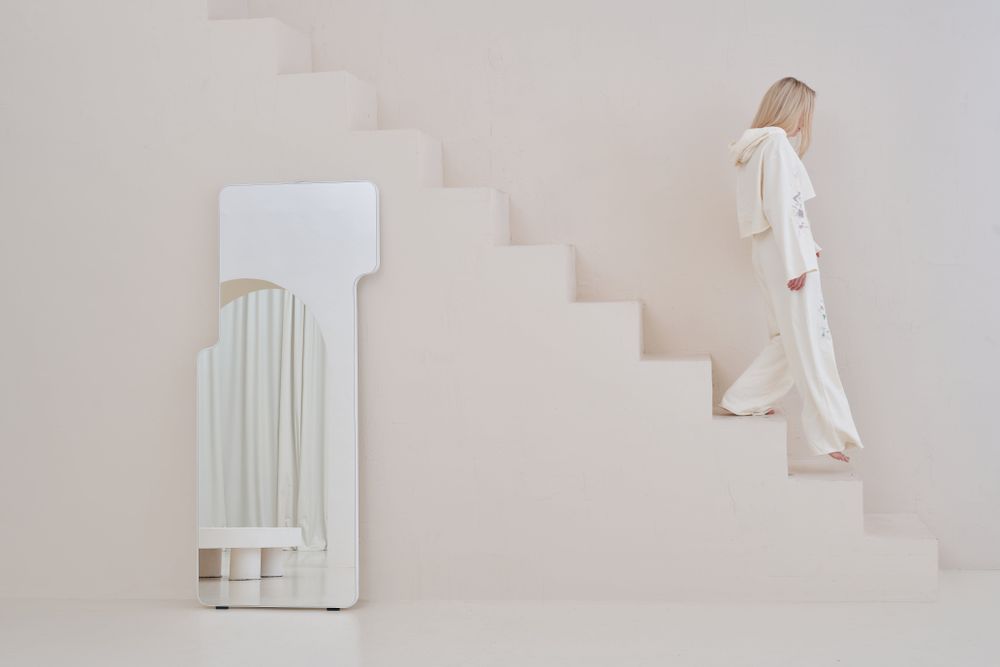 Miroirs - Loveself 04 - Grand miroir de sol. oitoproducts - UKRAINIAN DESIGN BRANDS
