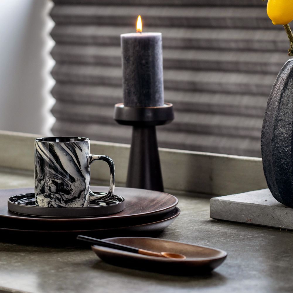 Tasses et mugs - Tasse CYL en grès marbré - KINTA