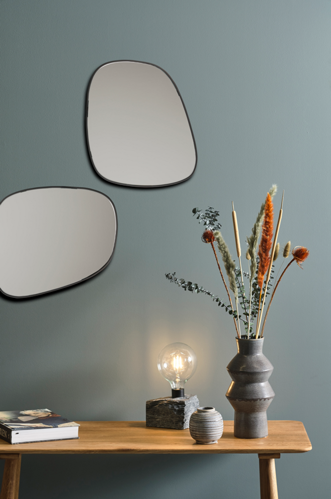 Mirrors - Mirror 170x55 cm black/mirror - VILLA COLLECTION DENMARK