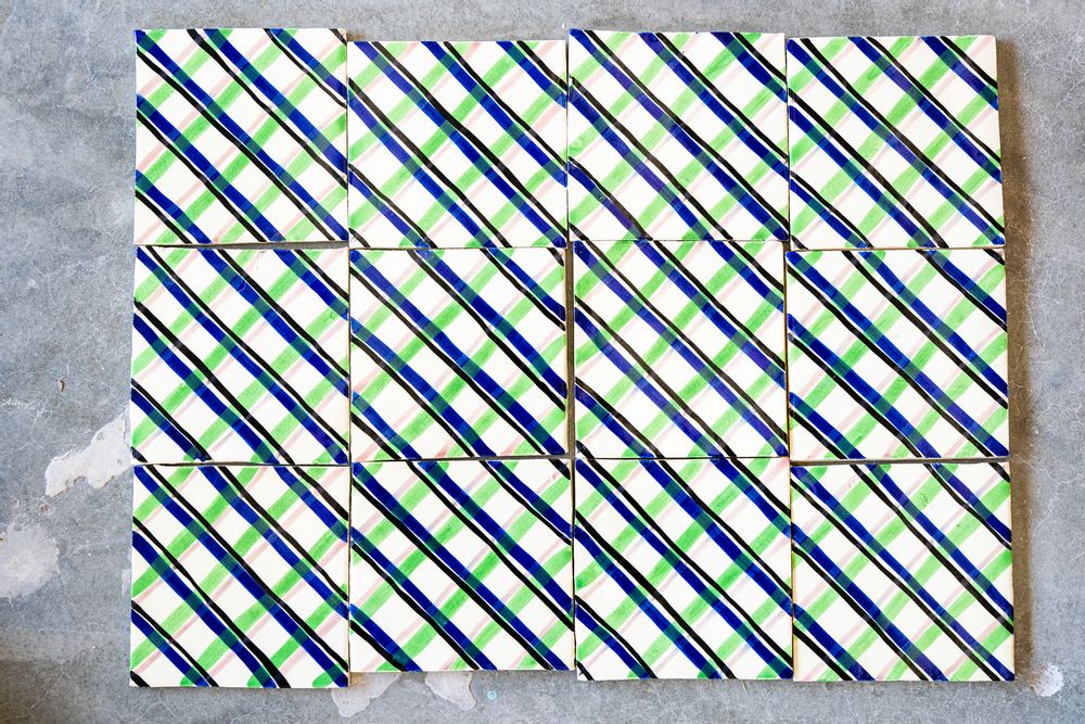 Faience tiles - “Tavira” Collection by Bela Silva - VIÚVA LAMEGO