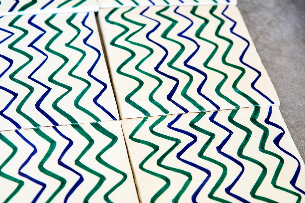 Faience tiles - “Tavira” Collection by Bela Silva - VIÚVA LAMEGO