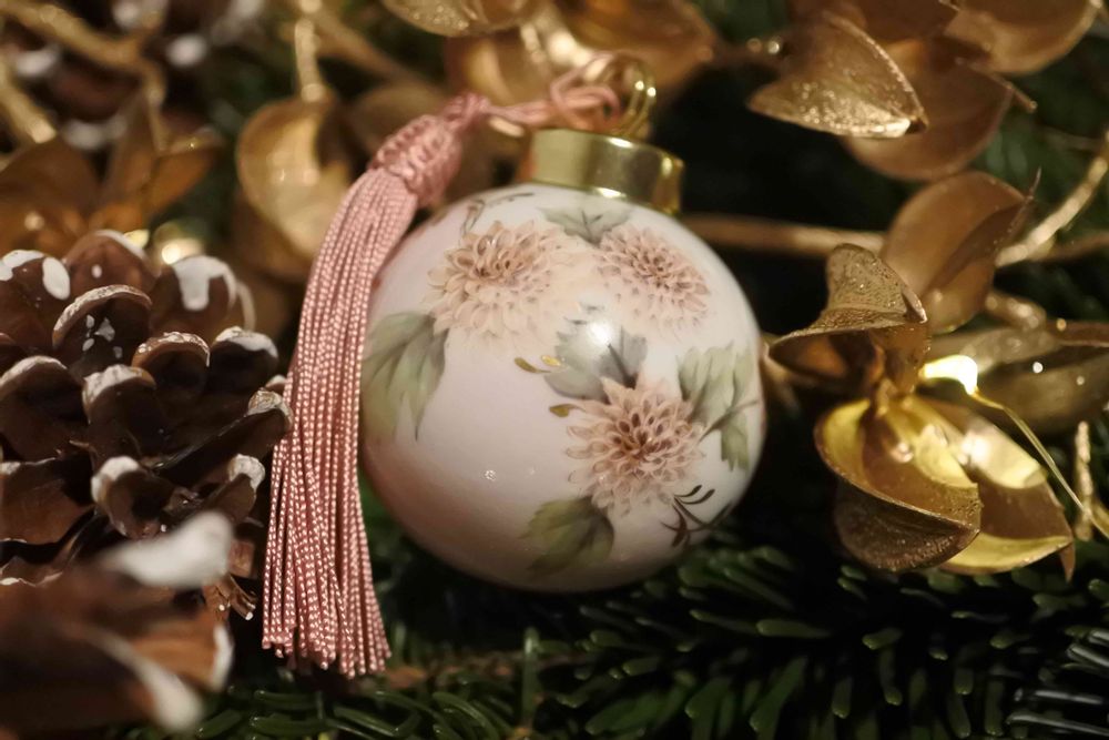 Guirlandes et boules de Noël - Décoration de Noël Bronze x Sakura - YUKO KIKUCHI