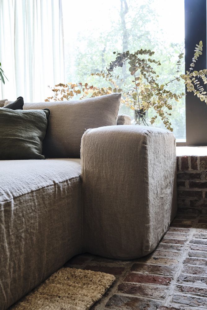 Sofas - MYKONOS/CYCLADE SOFAS - 100% foam - HOME SPIRIT