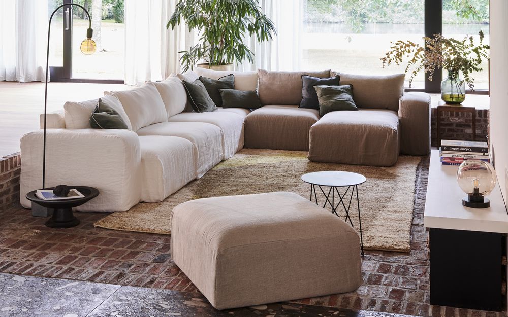 Sofas - MYKONOS/CYCLADE SOFAS - 100% foam - HOME SPIRIT