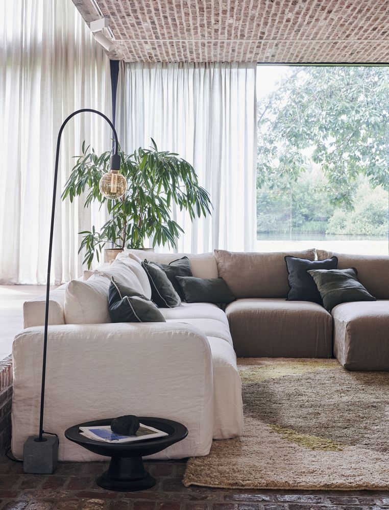 Sofas - MYKONOS/CYCLADE SOFAS - 100% foam - HOME SPIRIT
