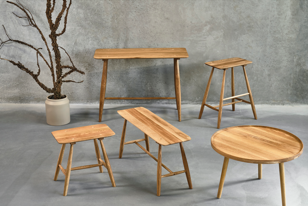 Bureaux - Bureau Bodo 100 x 44,5 x 73 cm Chêne huilé naturel - VILLA COLLECTION DENMARK