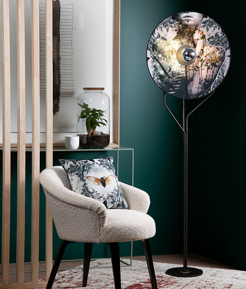 Floor lamps - LAMP FLOOR GRAND CHELEM - UN AUTRE REGARD (ART & DECORS)