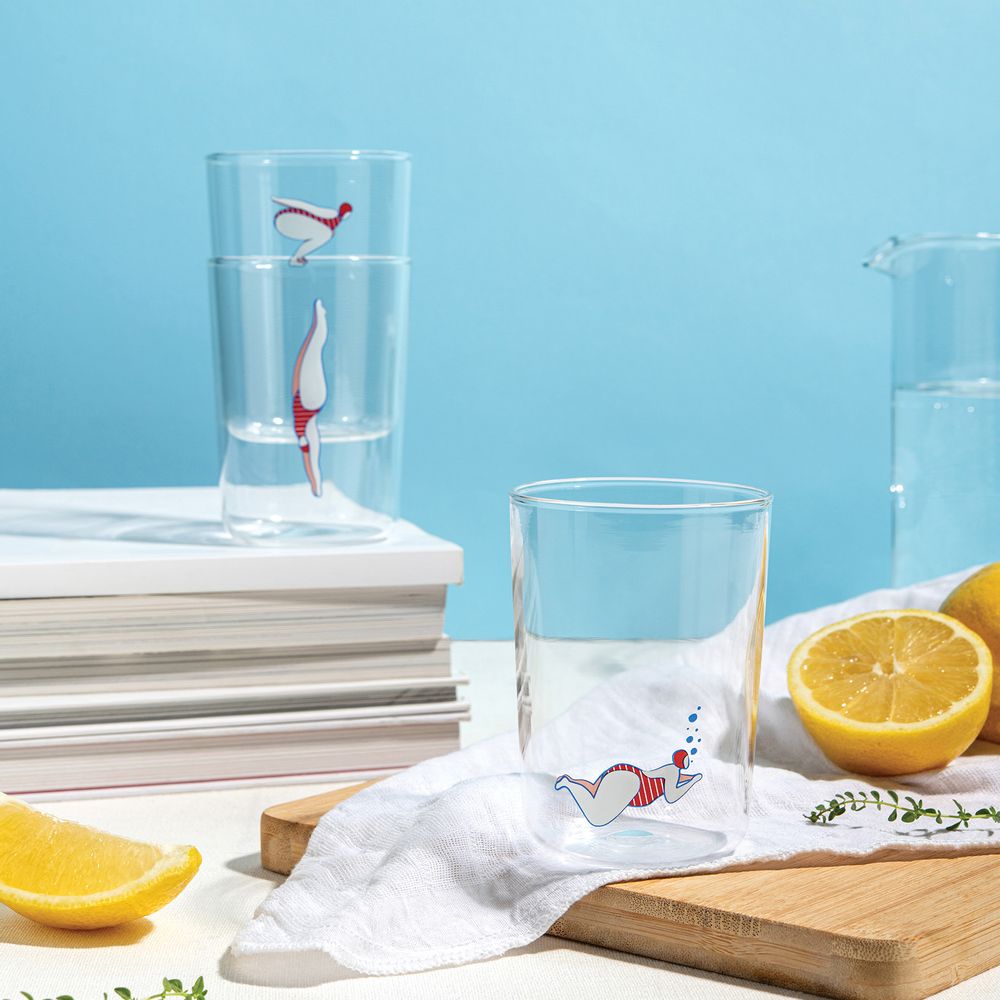 Cadeaux - Deep dive - 3 verres à eau - PA DESIGN