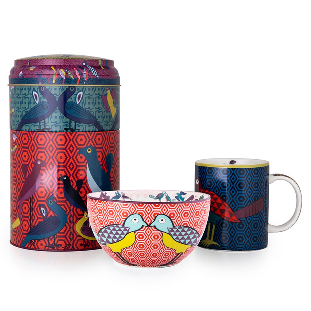 Cadeaux - Boite et tasse en métal - IMAGES D'ORIENT
