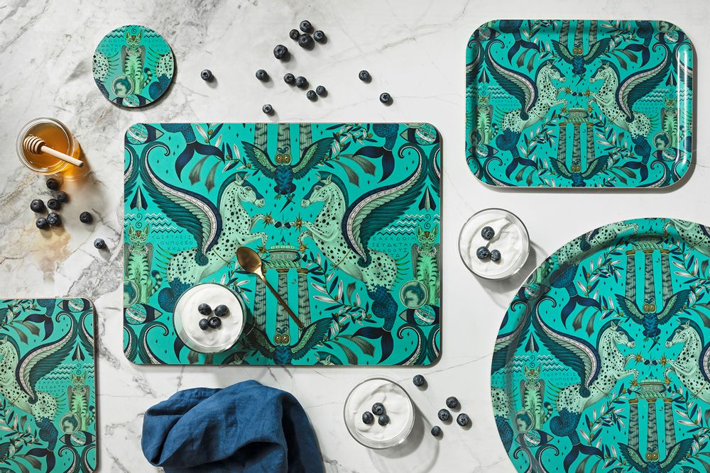 Table mat - Odyssey Gold - Tray - Tablemat - coaster - JAMIDA OF SWEDEN