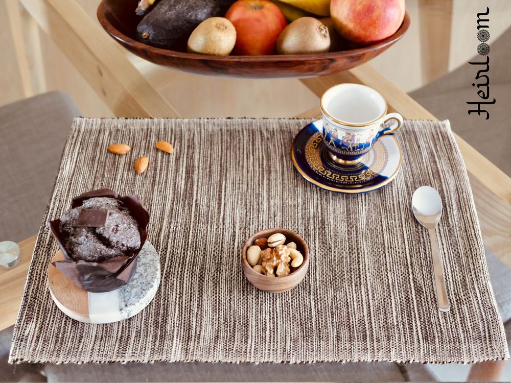 Linge de table textile - Sets de tables - Tissés à la main - HEIRLOOM