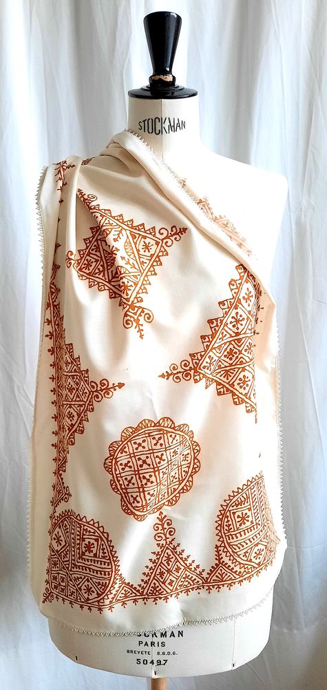 Foulards et écharpes - Étole en laine TALISMAN - LALLA DE MOULATI