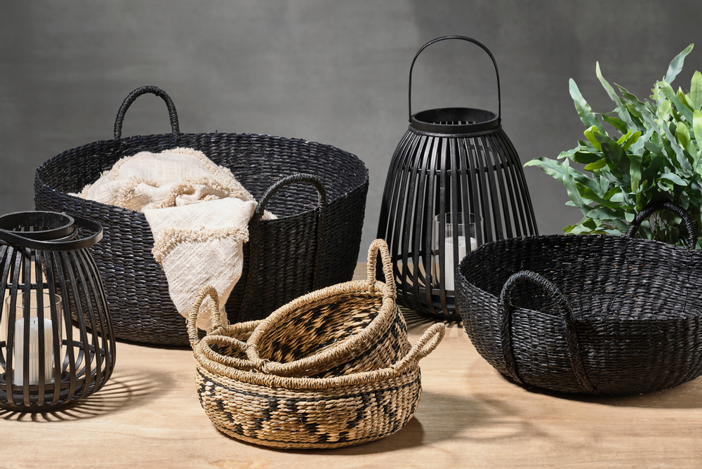 Decorative objects - Villa Collection Black Lantern Diameter 25 x 30 cm - VILLA COLLECTION DENMARK