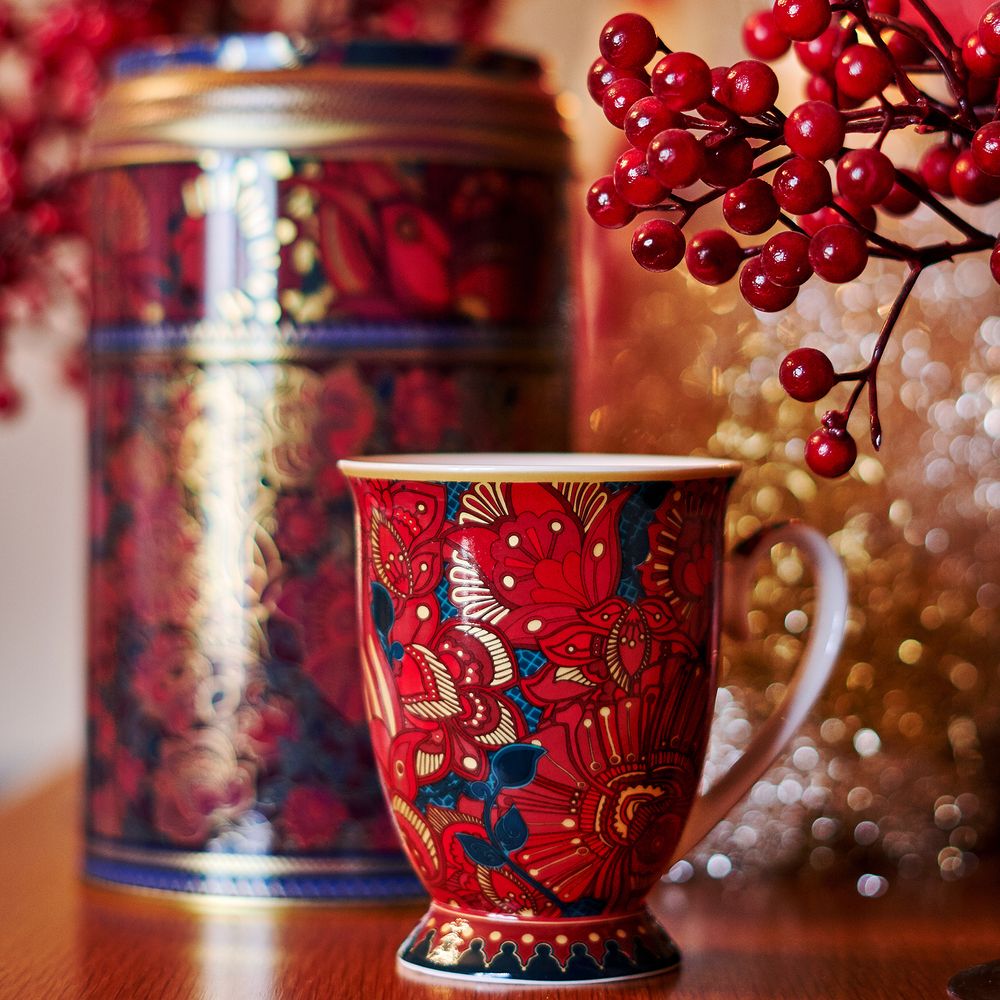Cadeaux - Boite et tasse en métal - IMAGES D'ORIENT