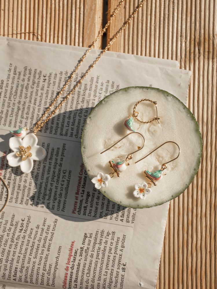 Jewelry - Harvest Time Mini Bird Earring (Unit Sale) - NACH
