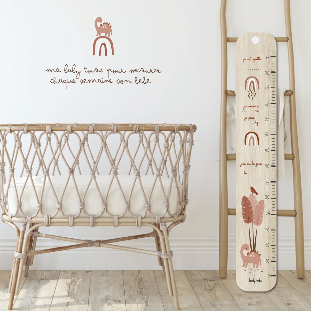 Other wall decoration - PINK WOODEN TOISE - LOVELY TRIBU DECORATION