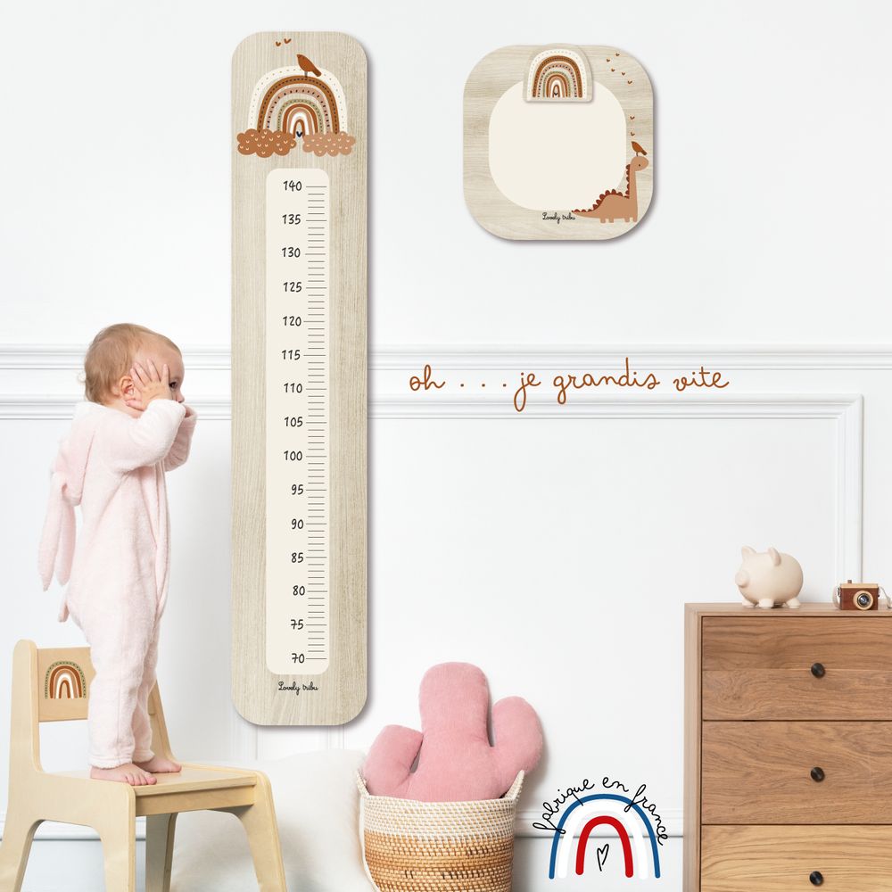 Other wall decoration - PINK WOODEN TOISE - LOVELY TRIBU DECORATION