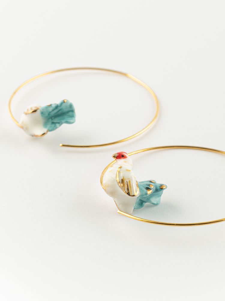Jewelry - Harvest Time Hen Earrings - NACH