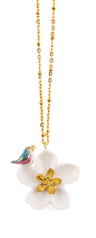 Jewelry - Harvest Time Flower Necklace - NACH