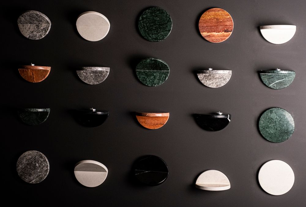 Autres décorations murales - Décoration murale en marbre | Button - DESIGN ELEMENTS