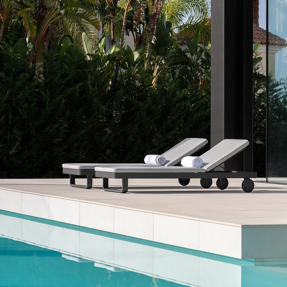 Transats - Chaise longue Durbuy - JATI & KEBON